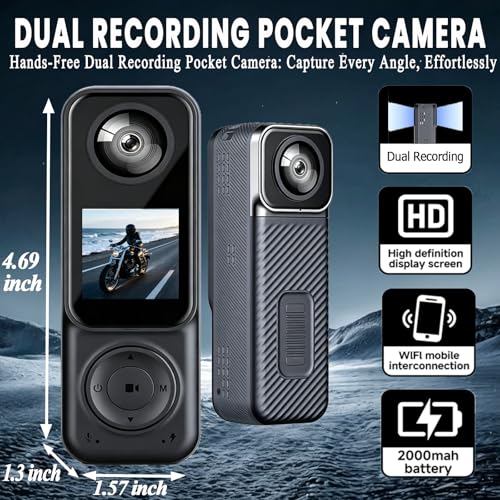 JYSECURE Body camera,Sport Action Video Camera 4K miniatura 2