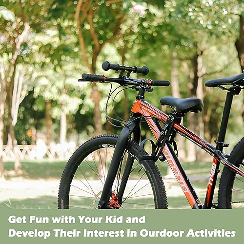 Saurka Kid Bike Seat Front Mounted And Handlebar For Mountain Bike Parent-Child Cycling, Child Bicycle Seat&Child Handlebar Compatible With All Adult Mtb Bike Cycling(Handlebar+Seat) #TOP5