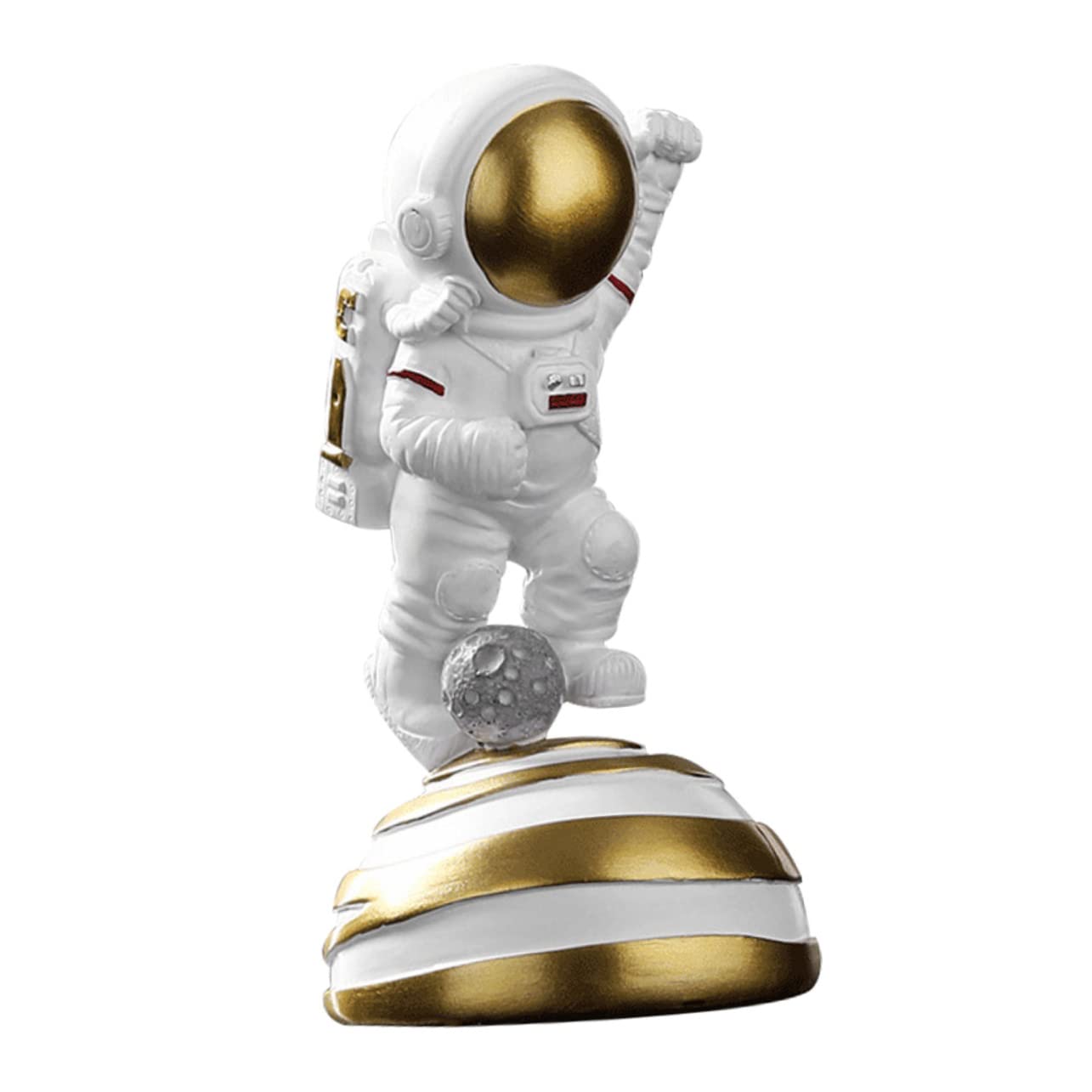 Abaodam Figuras de Astronautas Creativas Estatua de Astronauta para Escritorio de Escritorio para Decoración de Oficina para Exhibición Estantería