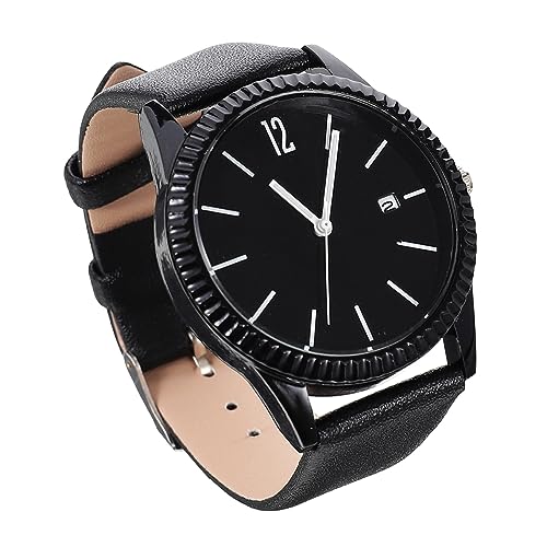 Holibanna Reloj De Pulsera Diseño Elegante y De Piel Multifuncional Calendario y Luminiscente para Uso Diario y Ocasiones Especiales Holibanna Reloj De Pulsera Diseño Elegante y De Piel Multifuncional Calendario y Luminiscente para Uso Diario y Ocasiones Especiales