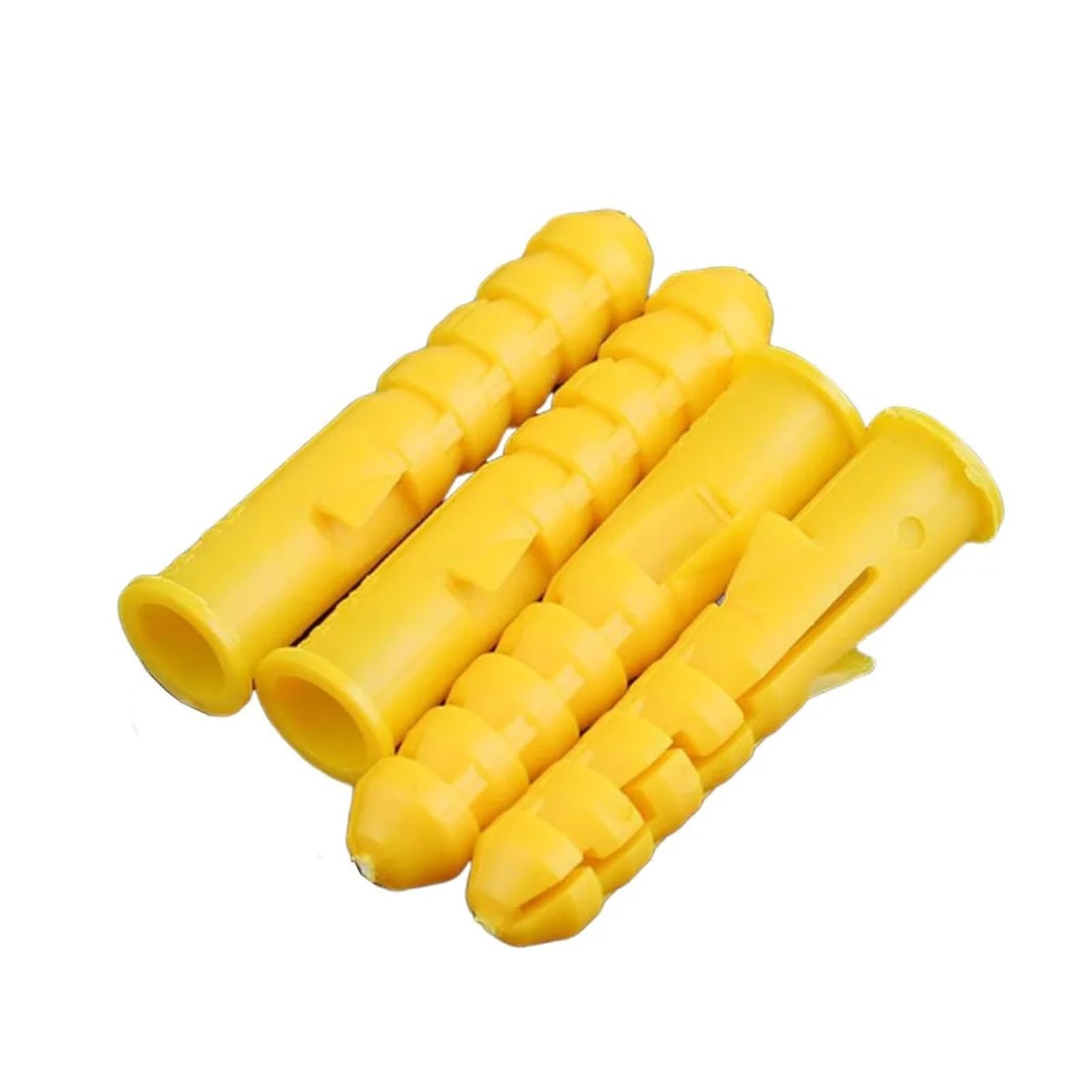 tubo de expansión de plástico, tacos de pared, Pernos de anclaje expansión funda plástico for tornillos M6 M8 M10, 100 unidades(M10x50 Pack 100)