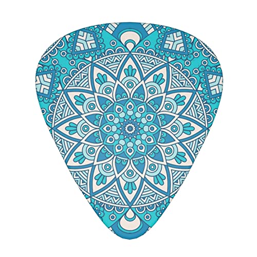 Ensemble de 12 médiators de guitare Vintage Mandala Flowers pour guitare acoustique, guitare électrique, contrebasse… - Les Beatles, Paul McCartney, John Lennon, RIngo Starr, George Harrison Ensemble de 12 médiators de guitare Vintage Mandala Flowers pour guitare acoustique, guitare électrique, contrebasse…