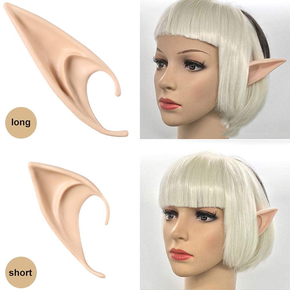 Amazon.co.jp: ZOYUBS ハロウィン 精霊耳 ハロウィンつけ耳 エルフ耳