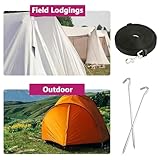 Wjelet Awning Tie Down Kit, Awning Storm Straps Compatible with Fiamma F35 F45 F65 S Caravan Motorhome, Awning Tie Down Straps, Storm Straps for Caravan Awnings Outdoor Camping Tool - Image 6