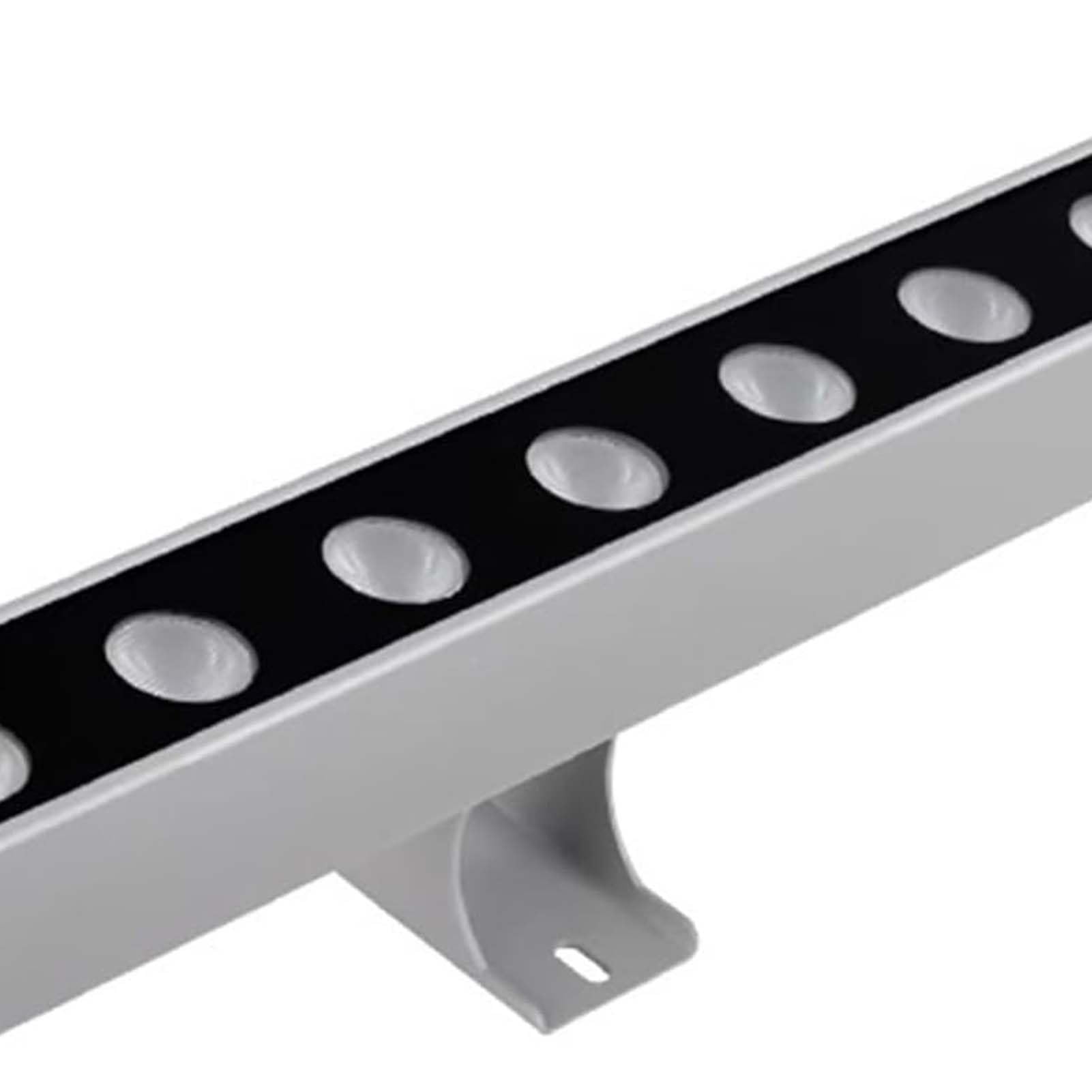 Luces LED Exteriores Tipo Lavapared - Barra LED De 24 V, Tira De Iluminación Lineal De Luz Diurna De 5000 K, Foco LED Rectangular Impermeable IP65