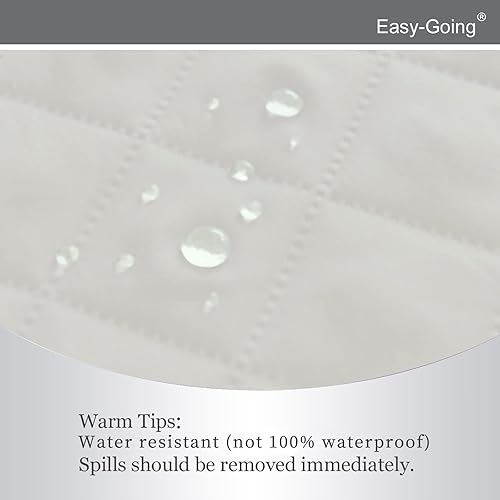 Miniatura 188 de Easy-Going - Funda reversible para sofá, resistente al agua, con varillas de espuma y correas elásticas, protector de muebles para mascotas y perros