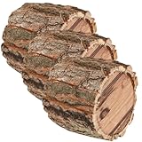 JOINPAYA 3 Stück Blumentöpfe aus Wasserfester Holzrinde Kleine...