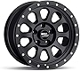 RockTrix RT111 17 inch Wheel Compatible with Jeep Wrangler JK JL 17x9 5x5 Wheels (-12mm Offset, 4.5in Backspace) 5x5 PCD, 71.5mm Bore, Black Wheels, Also fits Gladiator JT Rims