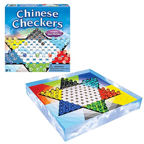 Chinese Checkers, Family Edition por Winning Moves Games USA | Alta Calidad, 2 a 6 Jugadores, 7+ años miniatura 1