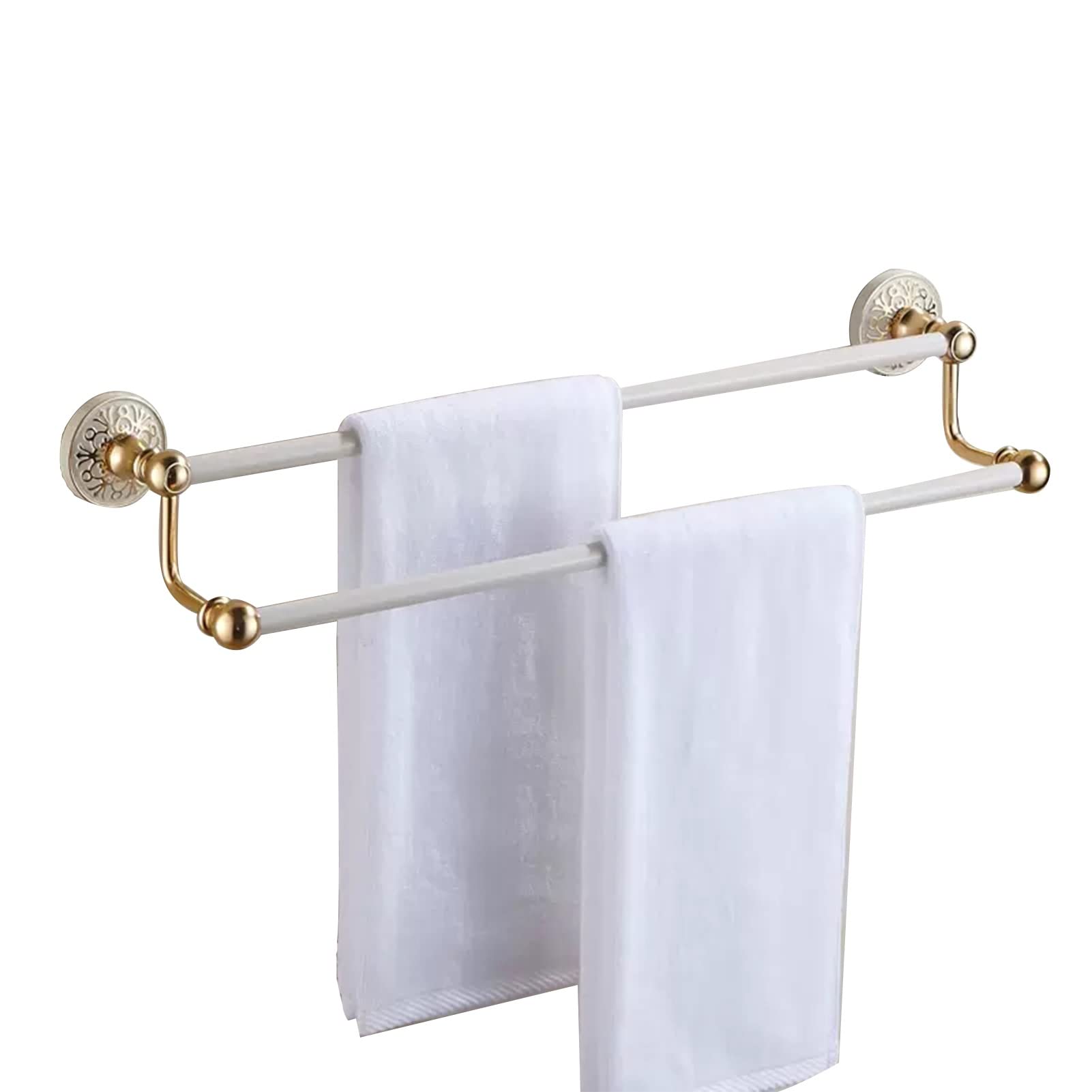 Porte-serviettes en aluminium doré de qualité supérieure
