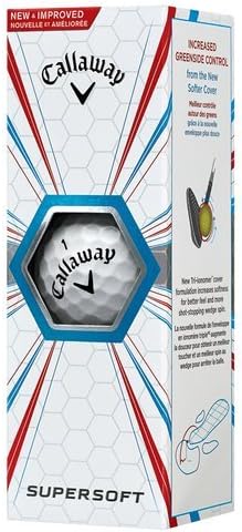 Callaway Supersoft Golf Balls, Prior Generation, (One Dozen)