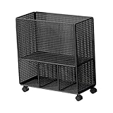 FytStycale Yoga Mat Storage Rack Fitness Weight Rack Workout Equipment Organization Yoga Mat Organizer Holder, Black