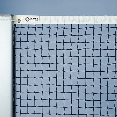 DONET Tennisnetz ca. 3 mm ø stark, schwarz, Polyethylen