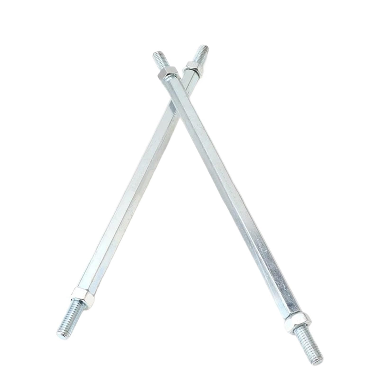 Rótula de suspensión 1 par 240/250/260/270/280/300/315mm 8mm kit de varilla dirección junta esférica para 49cc ATV Go Kart Buggy Quad(1 Pair 250mm)