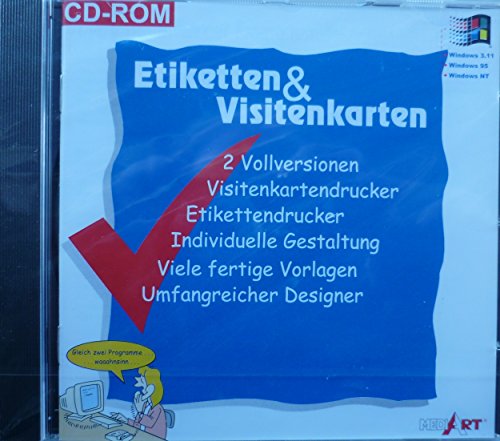 Preisvergleich Produktbild Etiketten & Visitenkarten