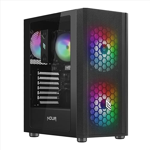 ✅ CARATTERISTICHE: Case con 3 ventole illuminazione rgb | CPU Amd ryzen 7 5700G fino a 3,80 GHz | Scheda Madre con uscite Hdmi – VGA - RJ45 - Usb 23.0 – Audio | Alimentatore da 650 watt | Dissipatore di calore ARGB| 16GB RAM DDR4 (2x8GB) | SSD M.2 1TB | WIFI USB 300Mbps | Windows 11 Pro Digitale