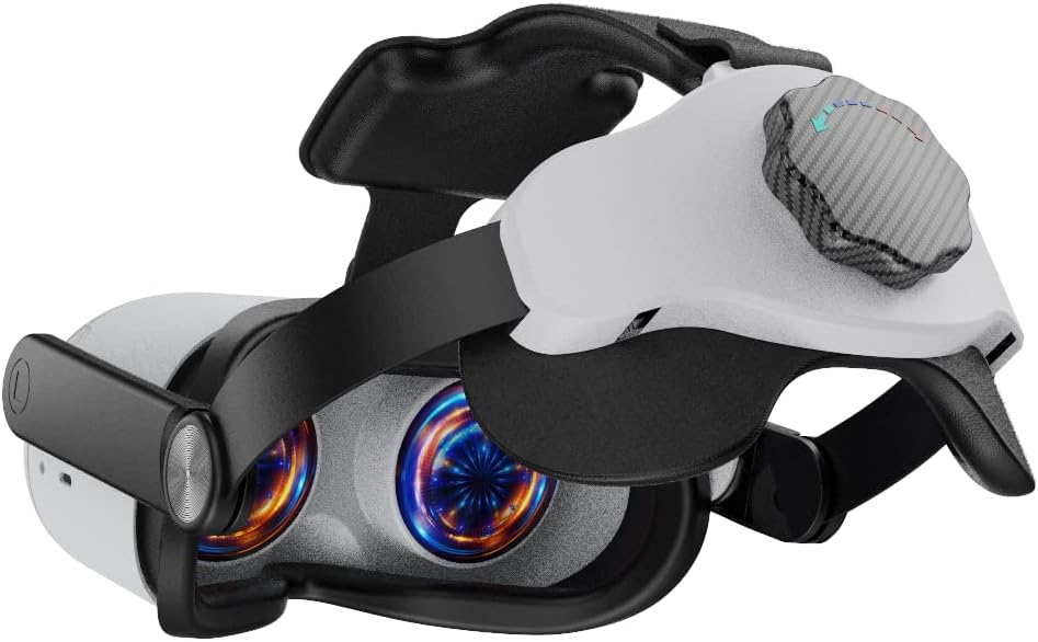 Unido Head Strap VR Accessories - Elite Strap for Quest 2 Ergonomic Design Elevate VR Gaming Experience