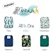 Thirsties Animalia Cloth Diaper Collection Package, One Size All in One Hook & Loop Cloth Diaper, Animalia