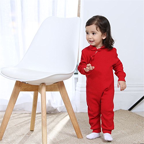 Chinese Style Baby Girls Clothes Red Baby Girl Knit Romper Baby Cheongsam One Piece Baby Jumpsuit3
