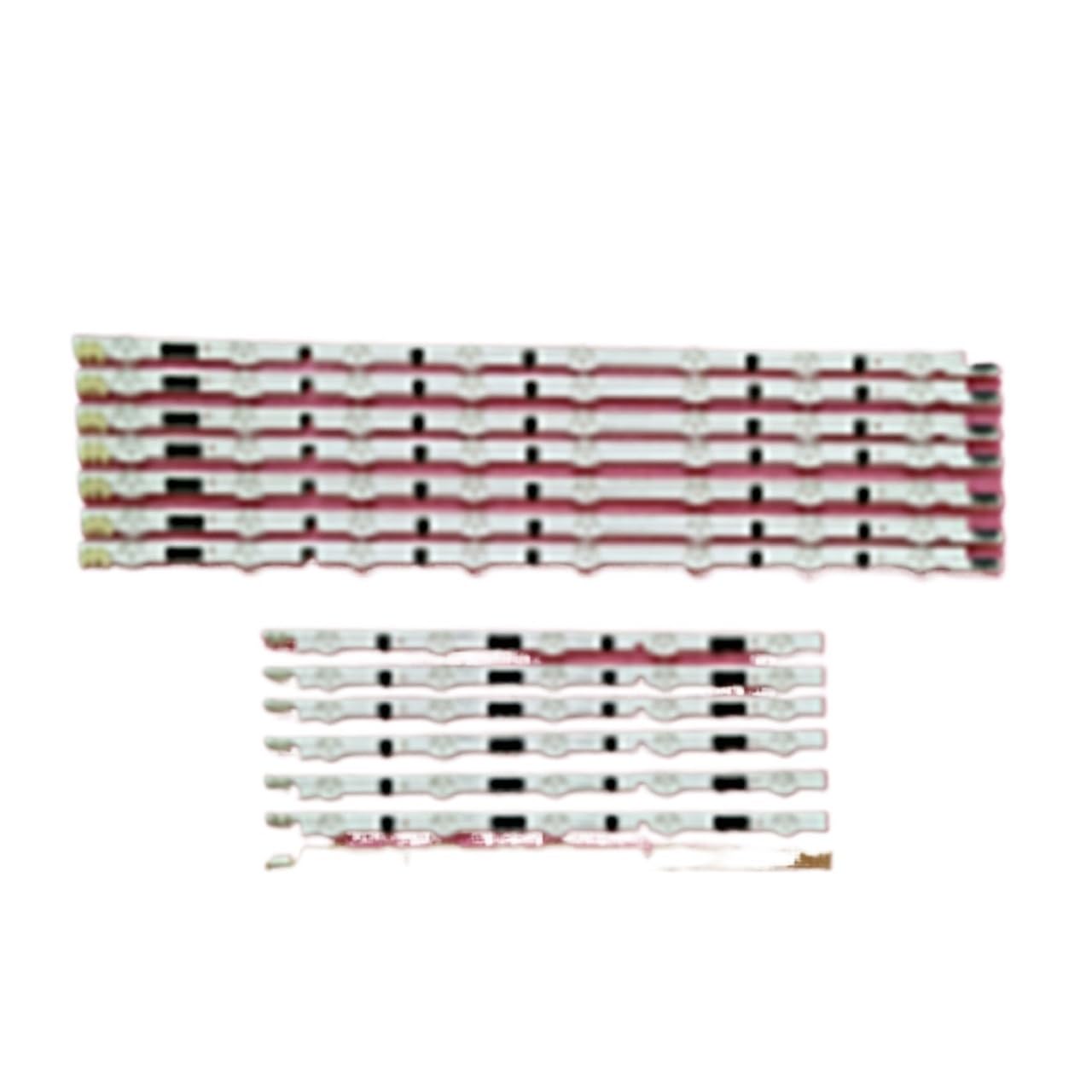 LED Strip 13 LEDs Fit For 40" TV 2013SVS40F UE40F6400 D2GE-400SCA-R3 UA40F5500 D2GE-400SCB-R3 UE40F5000 UE40F5700(1 TV-14 PCS)