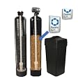 AFW Filters Built Fleck 5600SXT 48,000 Grain Water Softener with Upflow Carbon Filter (Purolite C100E Resin with Carbon)