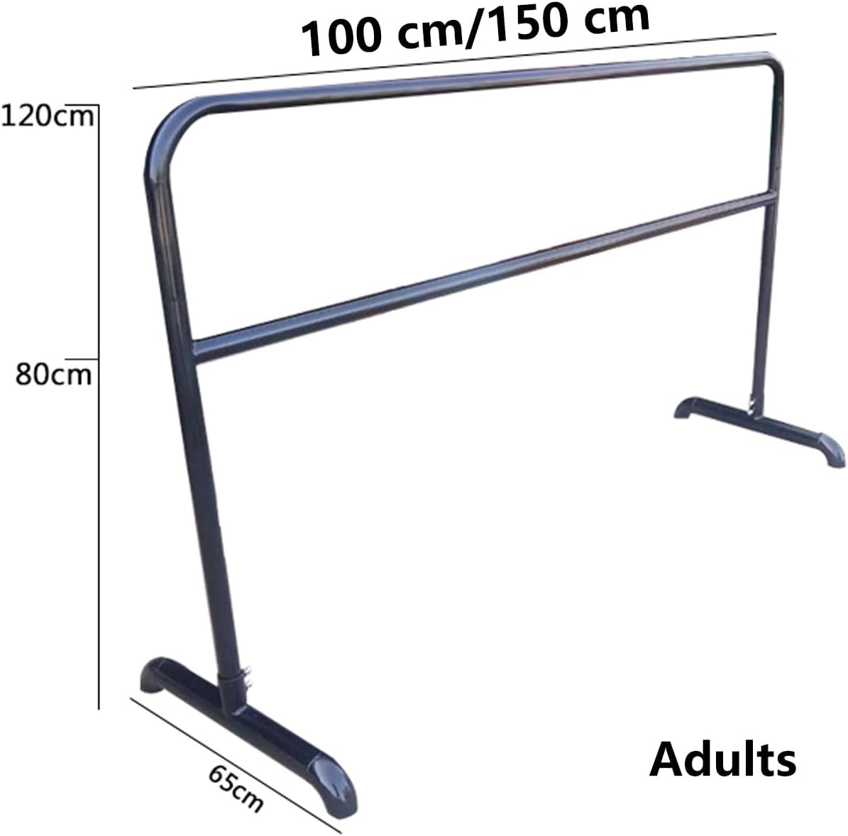 Ballet Barre Double-Layer Detachable Ballet Bar Independent Yoga Dancing Stretching Pole Household Portable Liftable Ballet Stick for Adults Kids and Beginner(Adults 1m)