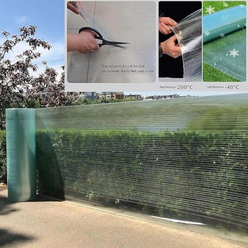 Bâche de toiture en polycarbonate imperméable pour auvent de jardin extérieur