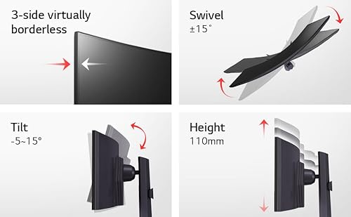 Ecran PC Lg 45GR75DC B
