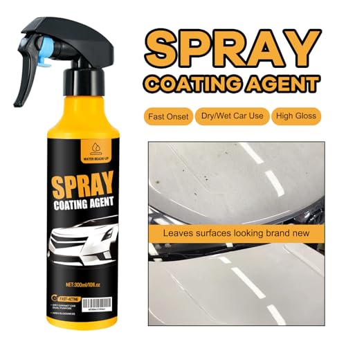 Kit de Spray Cerámico Nano Hidrofóbico 300ml para Autos miniatura 2