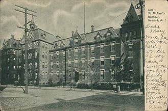 St. Michael's Hospital Newark, New Jersey NJ Original Antique Postcard 1905