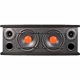 Dual Electronics SBX6502 2 Way Full Range Enclosed Speakers with 6.5 inch Subwoofers & 3 inch Horn Tweeters