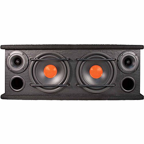 Dual Electronics SBX6502 2 Way Full Range Enclosed Speakers with 6.5 inch Subwoofers & 3 inch Horn Tweeters