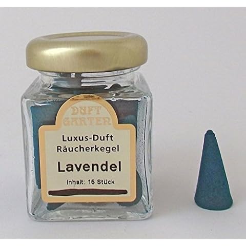 KVN 'Cristal con 15 Conos de Incienso Lavanda Cover