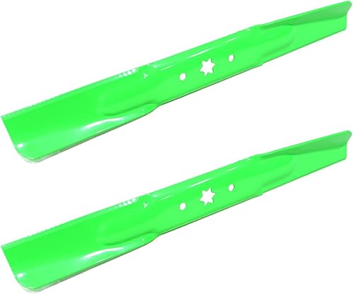 Miniatura 2 de Par (2) cuchillas para cortacésped 74204308, 74204312, 94204308, 94204312 compatibles con Cub Cadet RZT42 XT1-LT42 XT2-LX42 cubierta de 42 pulgadas