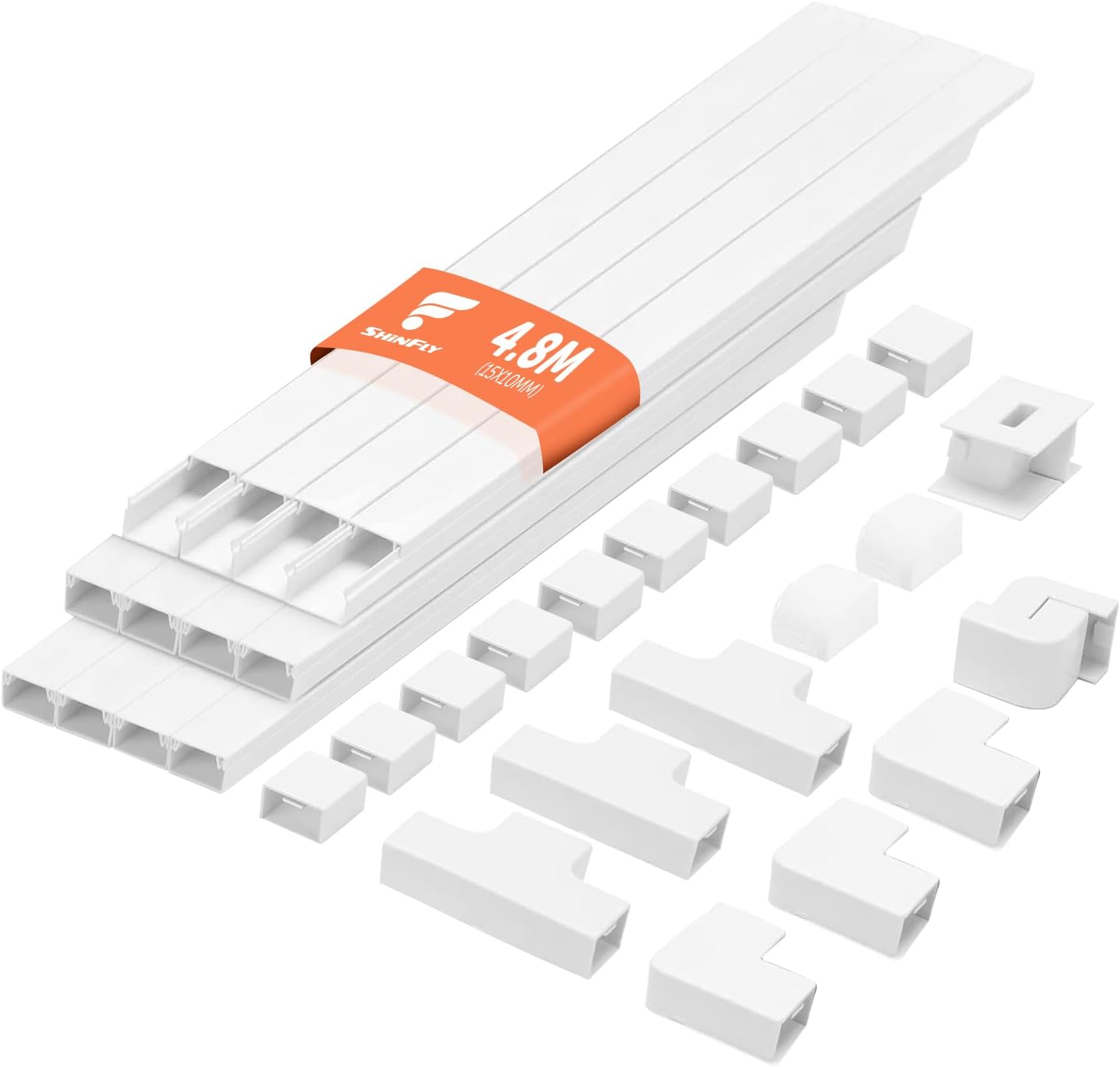 Goulotte Passe-Câble Sous Bureau - Gestion Discrète