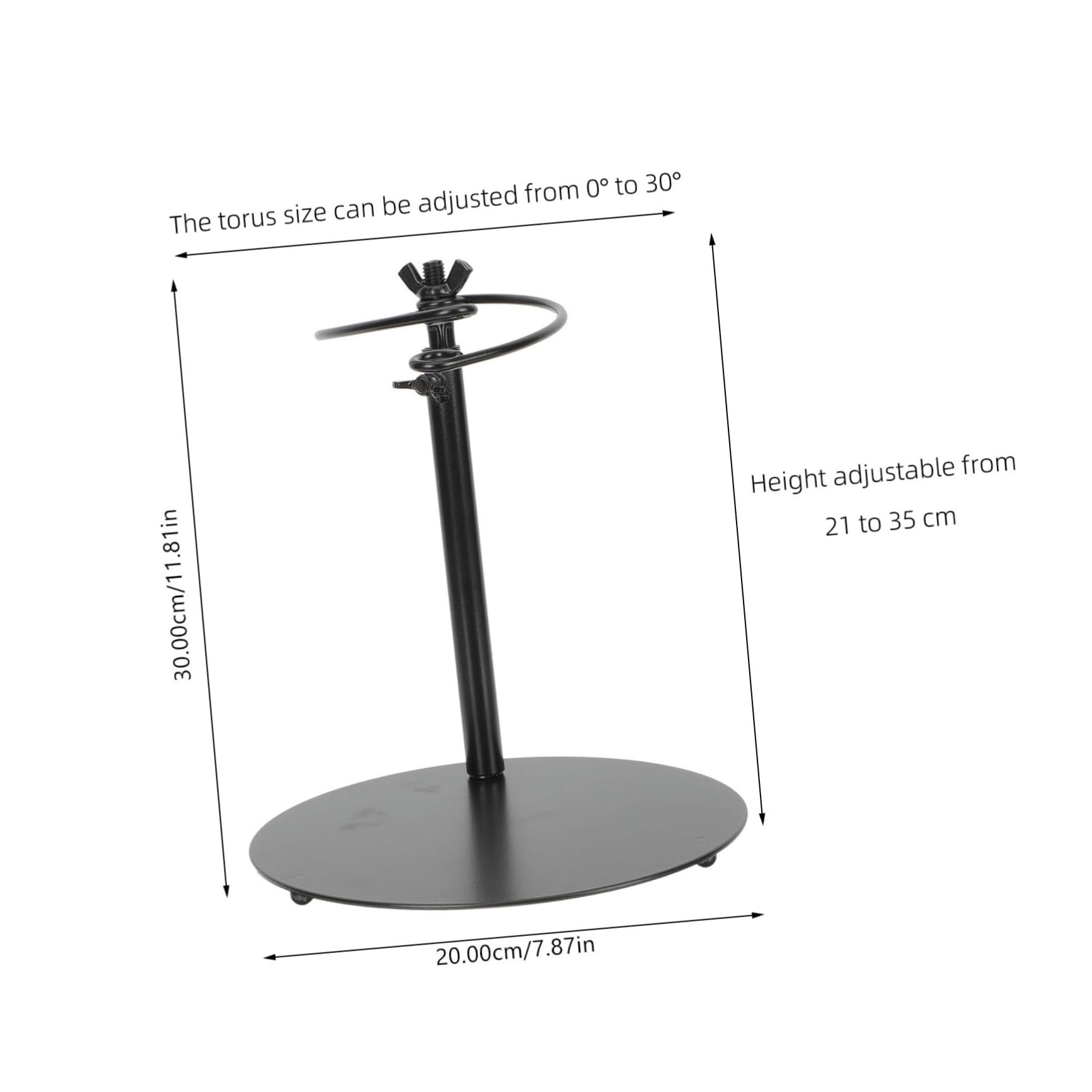 Hohopeti Supporto per Bouquet in Ferro Regolabile Stand Stabilizzatore per Fiori da Tavolo Sostegno Duraturo per Composizioni Floreali per Fioristi e Uso Personale