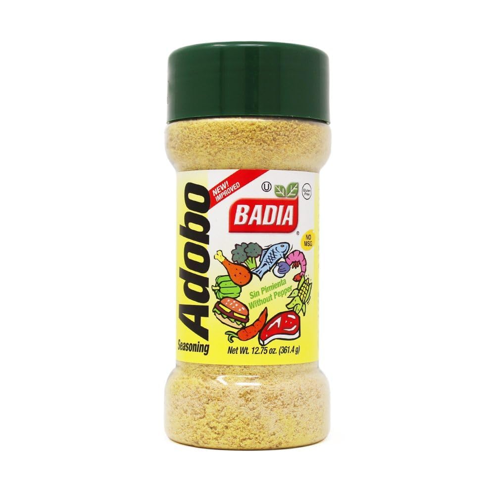 Badia Adobo without Pepper, 12.75 oz – Traditional Latin Seasoning Blend