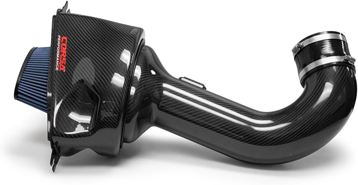 Corsa - 15-19 Corvette C7 Z06 MaxFlow Carbon Fiber Intake with Oiled Filter (44002)