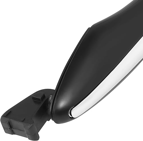 Miniatura 3 de DNA MOTORING Manija de puerta exterior delantera izquierda compatible con Kia Forte Forte5 14-18, 14-16 Koup, con cerradura y cromo negro