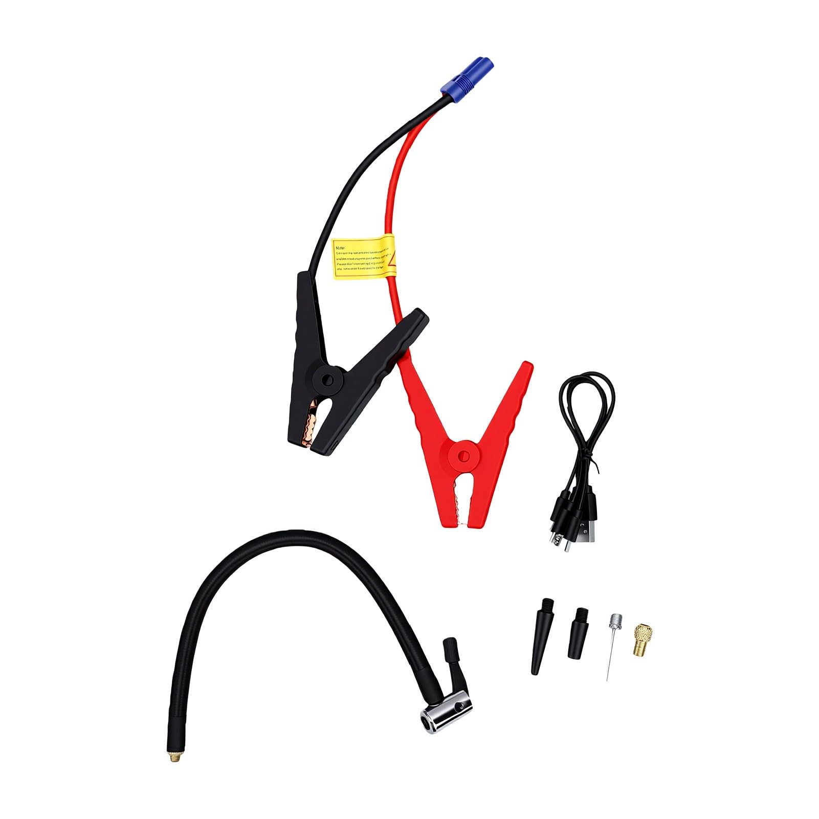 banapoy Gonfiatore Pneumatici Portatile 5 in 1 Avviatore Emergenza