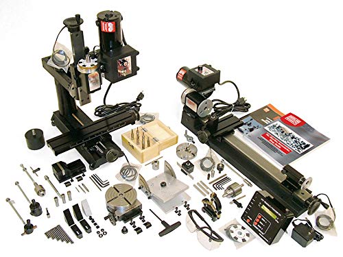 Sherline 6210 Metric 8-Direction Ultimate Machine Shop with Factory Installed DRO (CNC Upgrade not Included but can be Purchase Separately.)