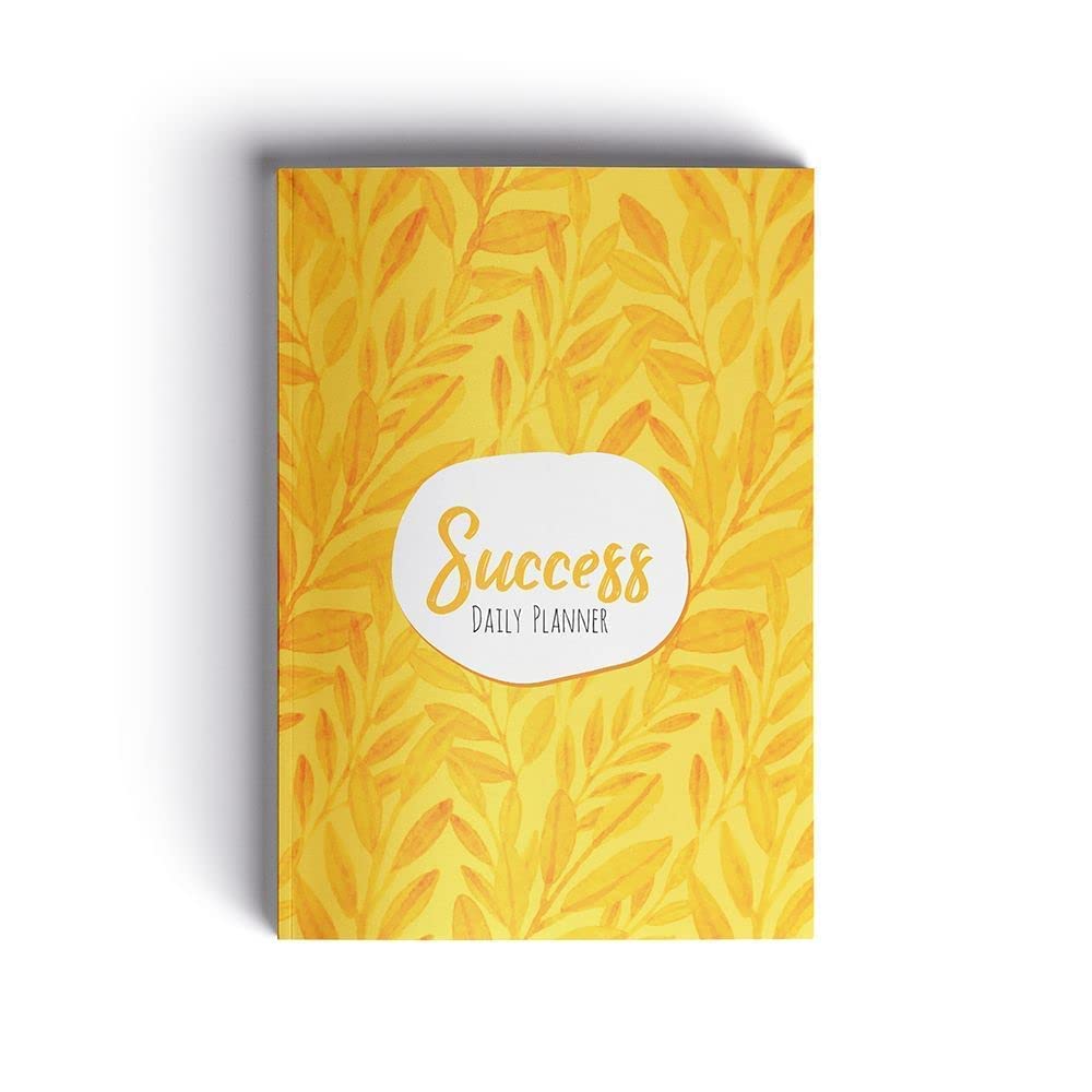 Doodle Monk SUCCESS Undated Daily Planner for 1 Month | A5 Planner with Goals To-Do Habit Tracker Gratitude Journal Expenses & Daily Productivity Organization-image-19