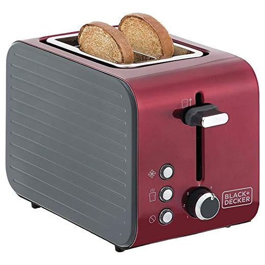 BLACK+DECKER Tostador Metálico T850V-B2