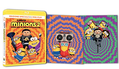 BLU-RAY MINIONS 2 - COME GRU DIVENTA CATTIVISSIMO + 2 ART CARD (BS)