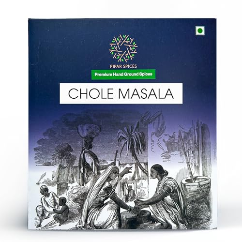 Pipar Spices Chole/Chana Masala - 200g (7 oz) Pack | Hand Grounded For Rich Aroma And Flavor.
