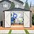10x10 FT Outdoor Storage Shed with Lockable Double Doors, Aluminum Frame, Weatherproof, Metal Tool Storage Shed for Garden, Backyard, Patio, and Outdoor Equipment Storage