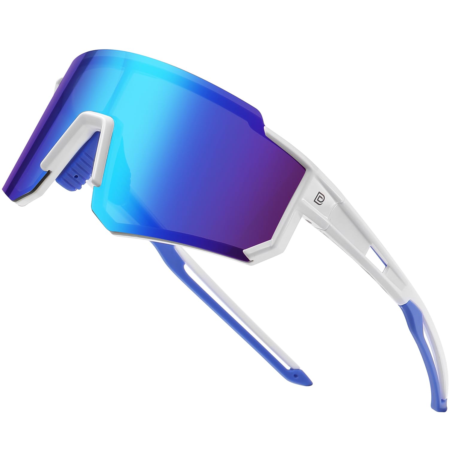 DUCO Polarisierte Sport Sonnenbrille für Herren Damen UV400 Schutz Baseball Radfahren Laufen Fischen Sonnenbrille DC0068