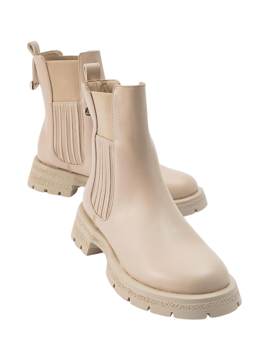 Prologue Sofia Beige Chelsea Boot Women