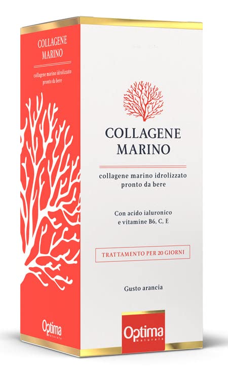 Optima Naturals Collagene Marino Idrolizzato Liquido Integratore 500 Ml