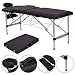 Safeplus 84'' L Folding Massage Table Massage Bed Professional Spa Bed Carry Case Portable Facial Salon Tattoo Bed